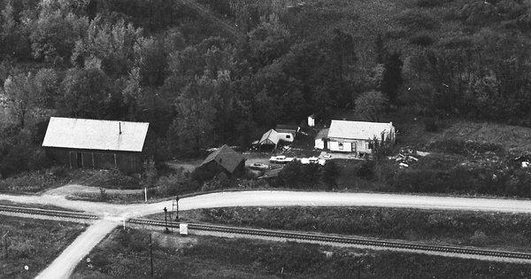 Vintage Aerial photo from 1964 in Tuscarawas County, OH