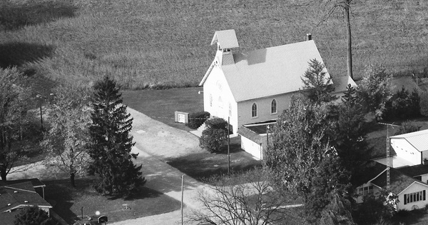 Vintage Aerial photo from 1990 in Henry County, OH