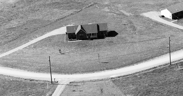 Vintage Aerial photo from 1992 in Sumner County, TN