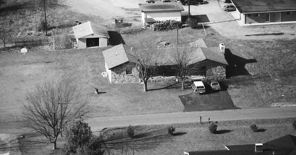 Vintage Aerial photo from 1984 in Sequatchie County, TN