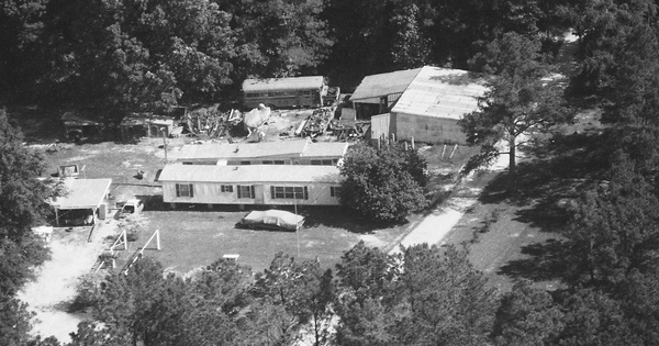 Vintage Aerial photo from 1991 in Wake County, NC