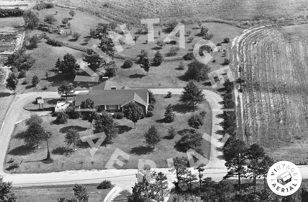 Vintage Aerial North Carolina Yadkin County 1965 29HYA2