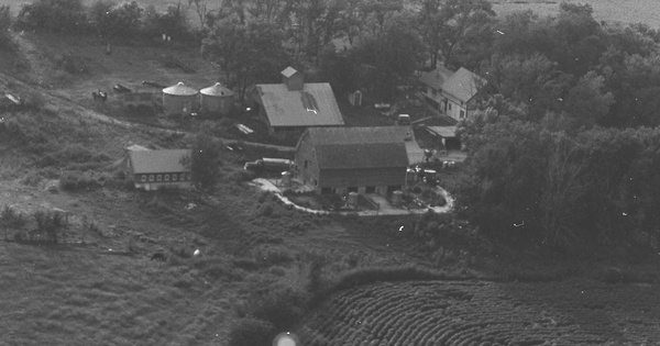 Vintage Aerial photo from 1981 in Washington County, NE