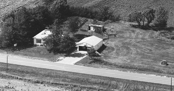 Vintage Aerial photo from 1991 in Lancaster County, NE