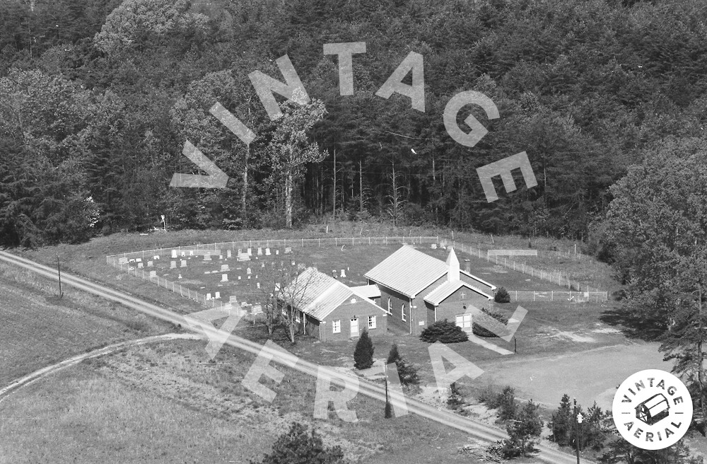 Vintage Aerial Virginia Fluvanna County 1983 18QFL5