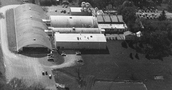 Vintage Aerial photo from 1990 in Morrow County, OH