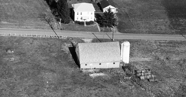 Vintage Aerial photo from 1993 in Jefferson County, OH