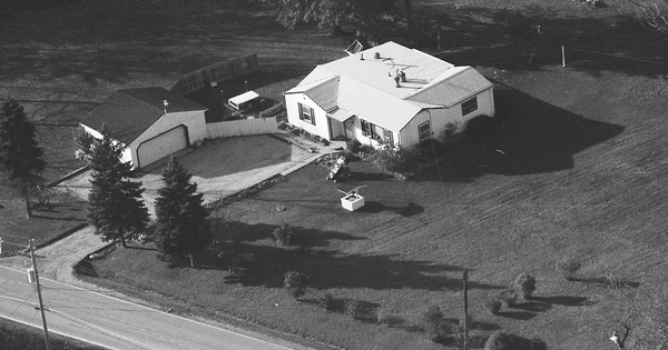 Vintage Aerial photo from 1990 in Lake County, OH