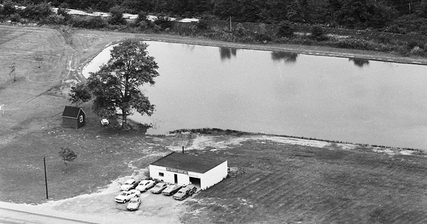 Vintage Aerial photo from 1970 in Carroll County, OH