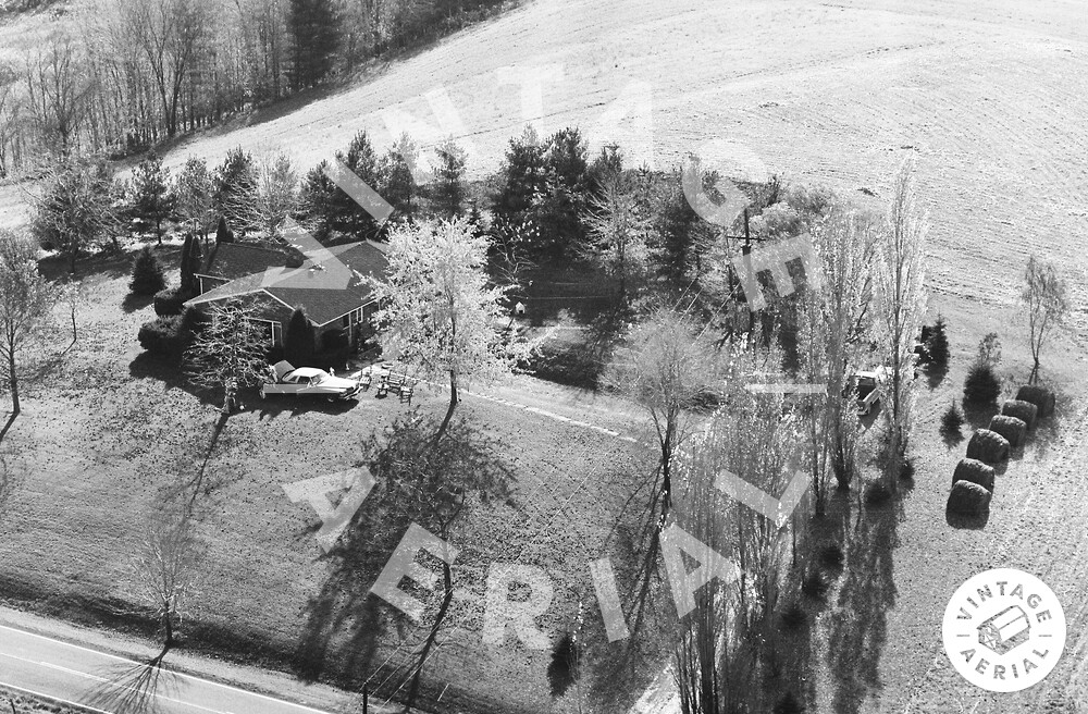 Vintage Aerial Ohio Belmont County 1977 19FBE5
