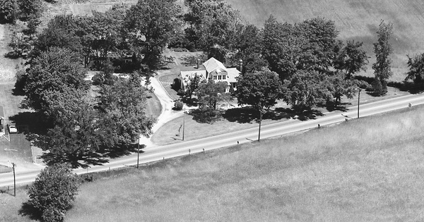 Vintage Aerial photo from 1966 in Wood County, OH