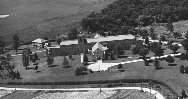 Vintage Aerial photo from 1968 in Winona County, MN