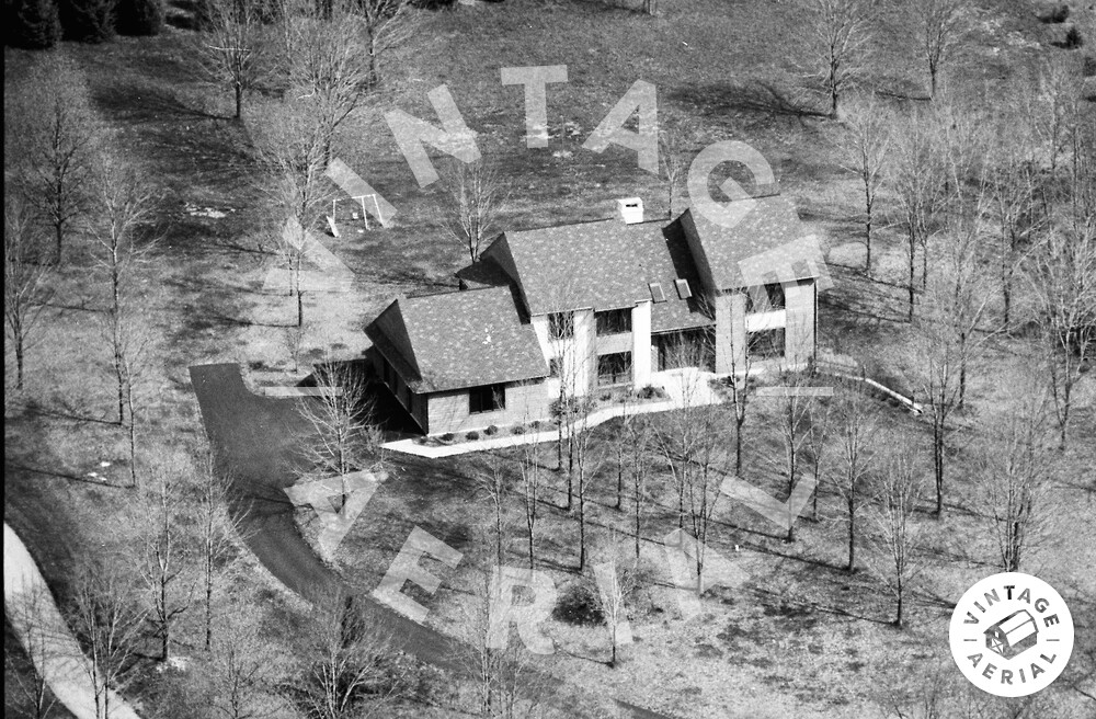 Vintage Aerial Pennsylvania Delaware County 1988 4NDE1