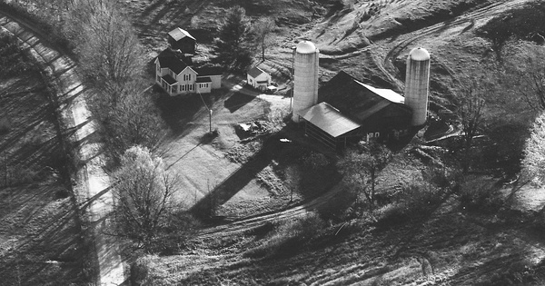 Vintage Aerial photo from 1983 in Erie County, PA