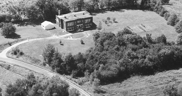Vintage Aerial photo from 1978 in Pike County, MO