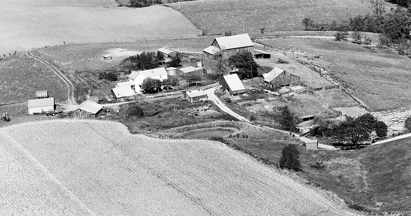 Vintage Aerial photo from 1976 in Ste. Genevieve County, MO