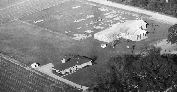 Vintage Aerial photo from 1982 in Houston County, AL
