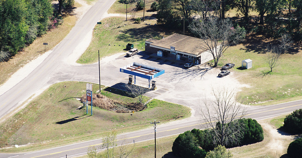 Vintage Aerial photo from 2000 in Suwannee County, FL