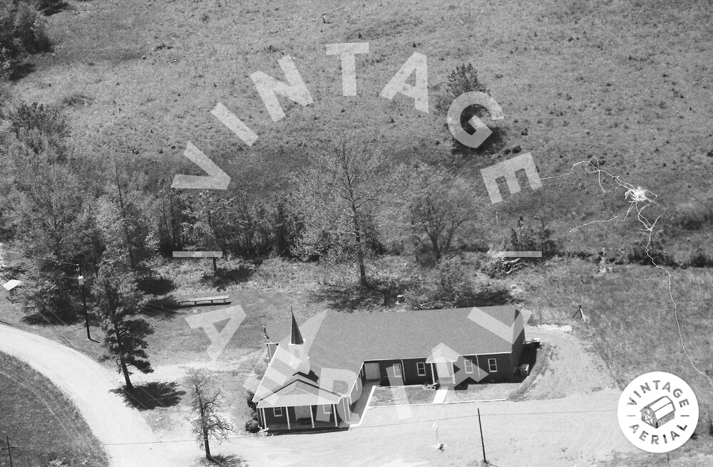 Vintage Aerial Alabama Cleburne County 1987 56LCL21