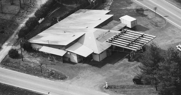 Vintage Aerial photo from 1990 in White County, GA