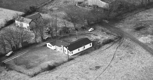 Vintage Aerial photo from 1983 in Williamson County, TN