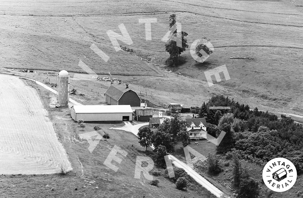 Vintage Aerial Wisconsin St. Croix County 1972 43EST4