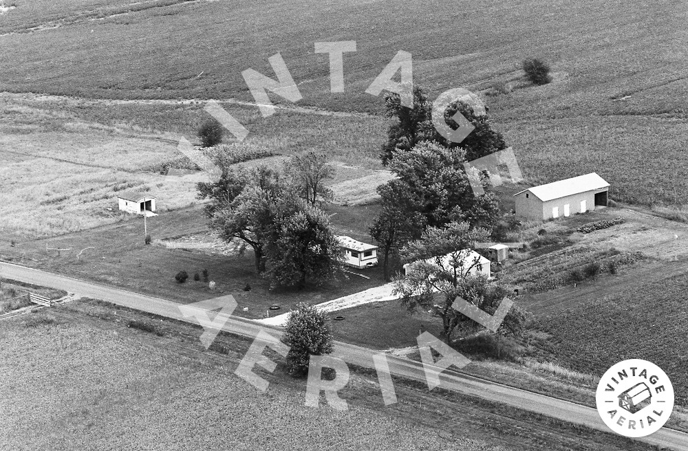 Vintage Aerial Missouri Adair County 1974 29GAD9