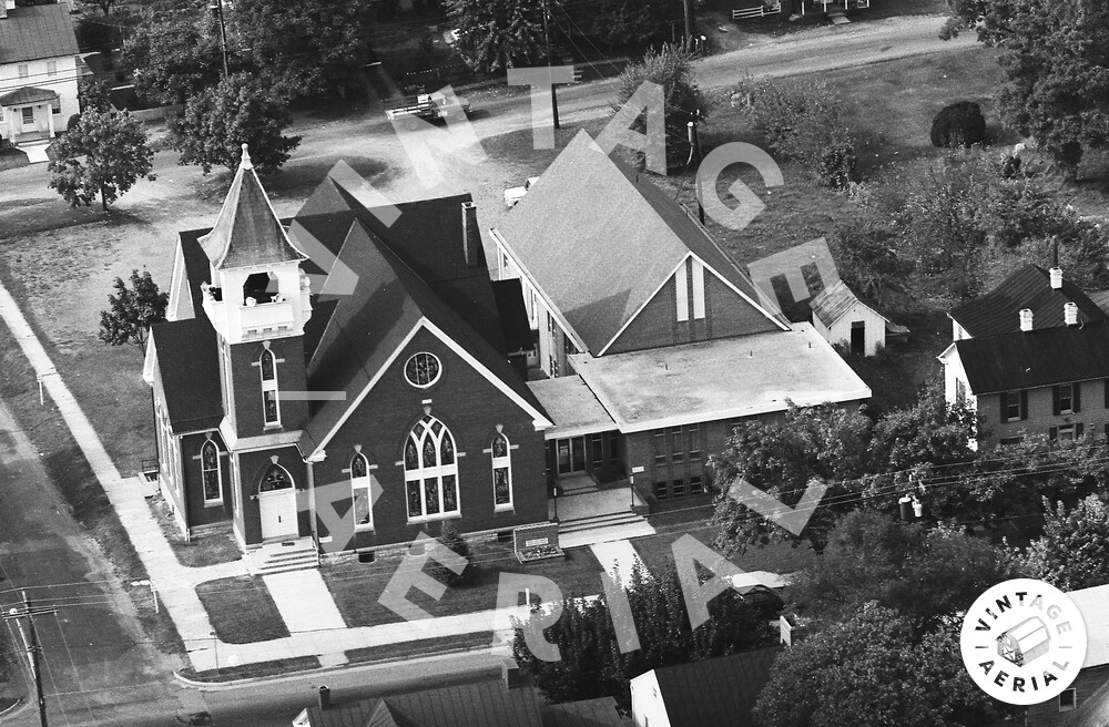 Vintage Aerial Virginia Frederick County 1973 76AFR27