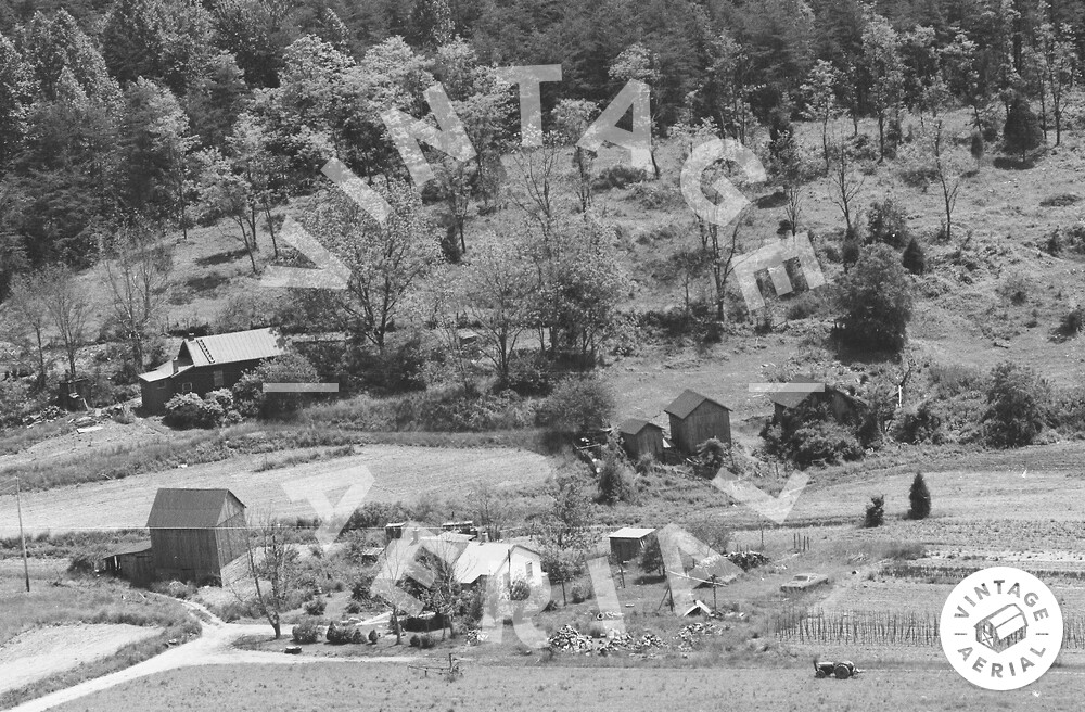 Vintage Aerial Virginia Nelson County 1983 71QNE4