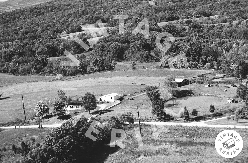 Vintage Aerial Illinois Monroe County 1982 41ZMON13
