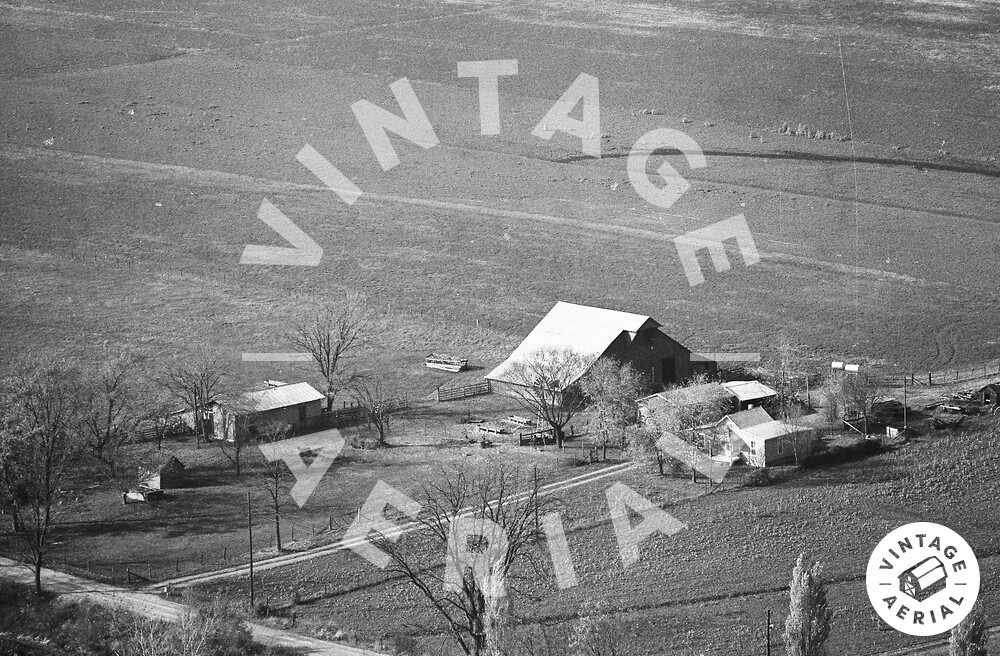 Vintage Aerial Missouri Scott County 1975 3HSC21