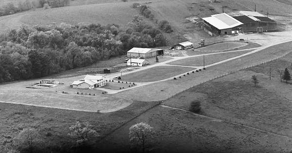 Vintage Aerial photo from 1973 in Westmoreland County, PA