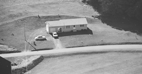 Vintage Aerial photo from 1981 in Lancaster County, PA