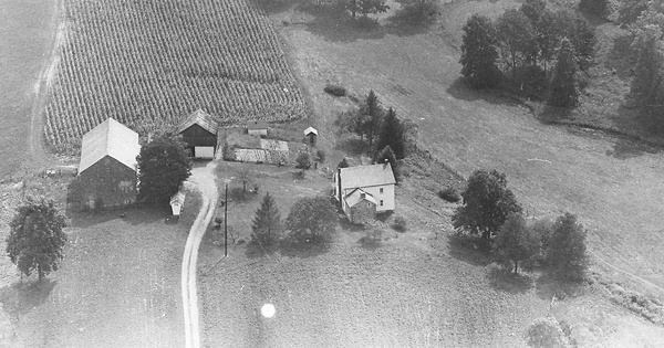Vintage Aerial photo from 1963 in Lehigh County, PA