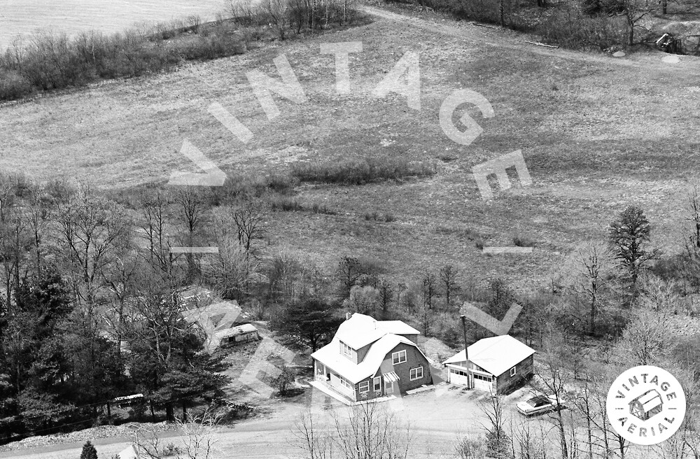 Vintage Aerial Pennsylvania Luzerne County 1963 6CLU2