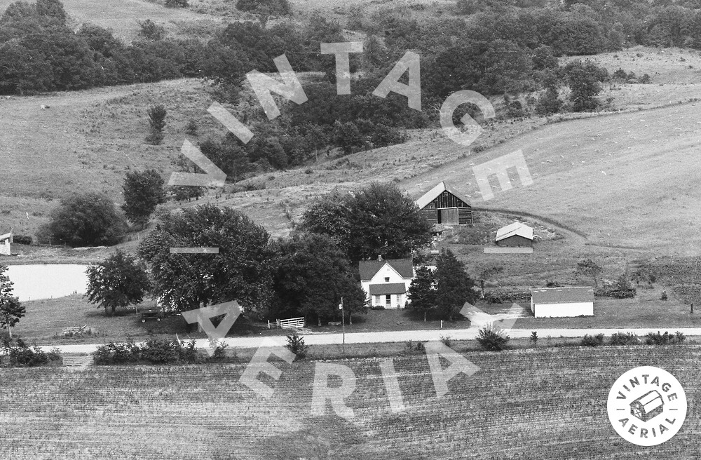 Vintage Aerial Iowa Wapello County 1978 36YWA35