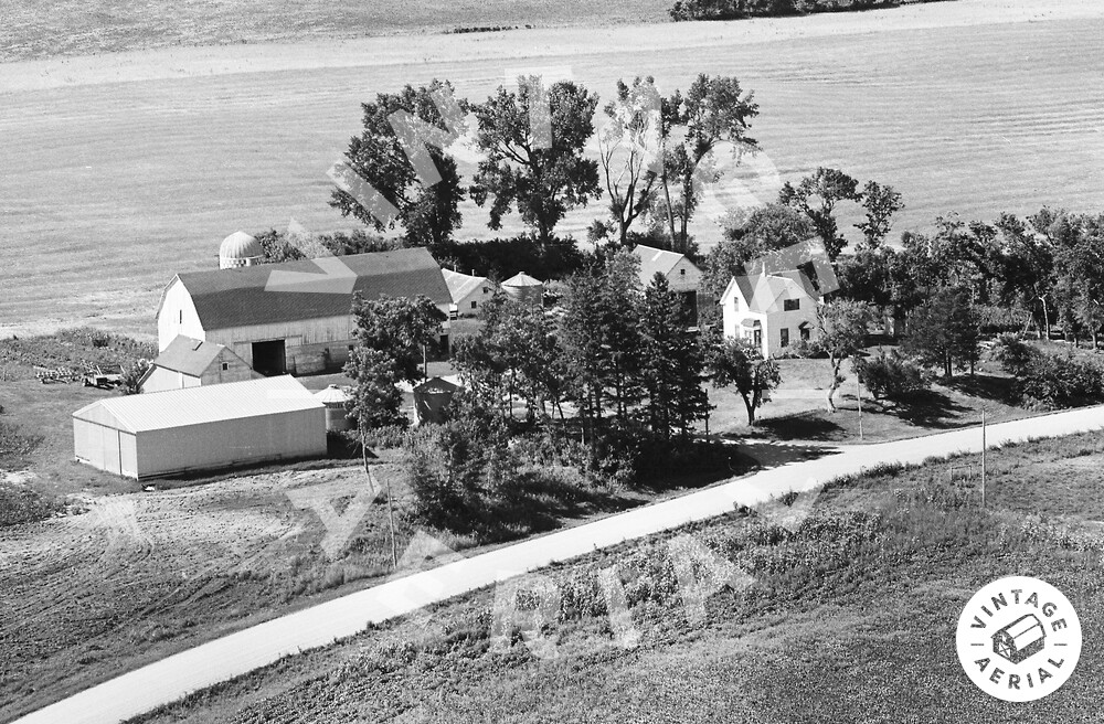 Vintage Aerial Minnesota Meeker County 1970 35PME12
