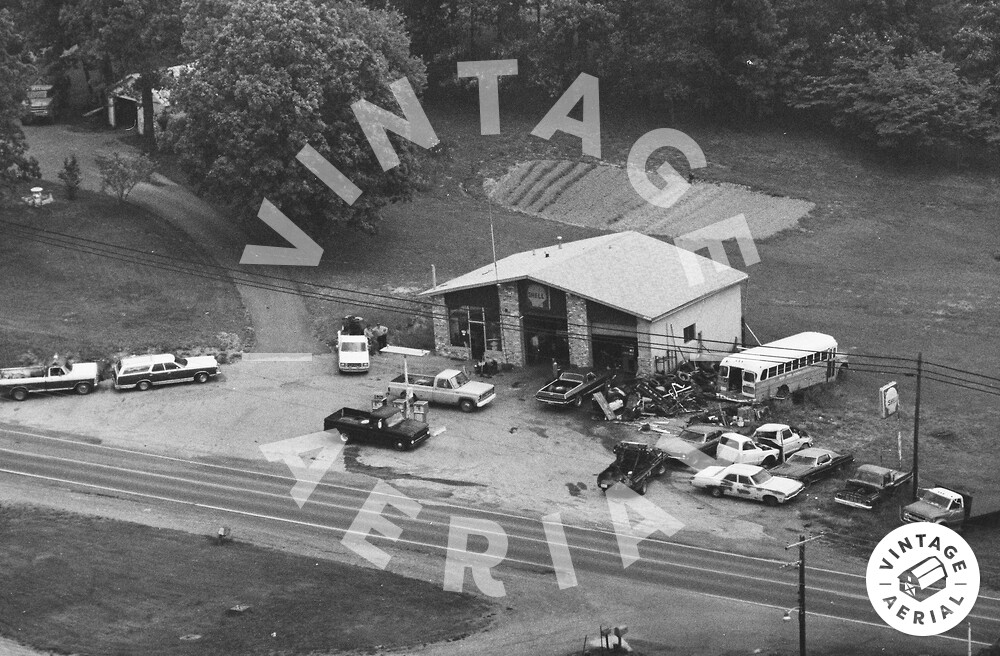 Vintage Aerial Kentucky Meade County 1982 49WME32