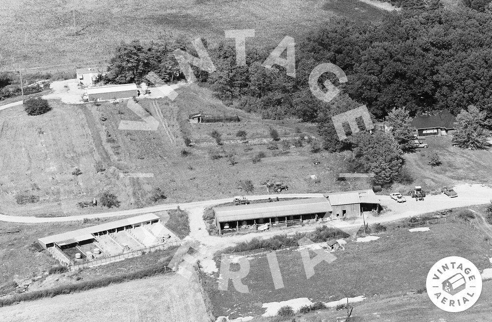 Vintage Aerial Kentucky McLean County 1980 15SMC18
