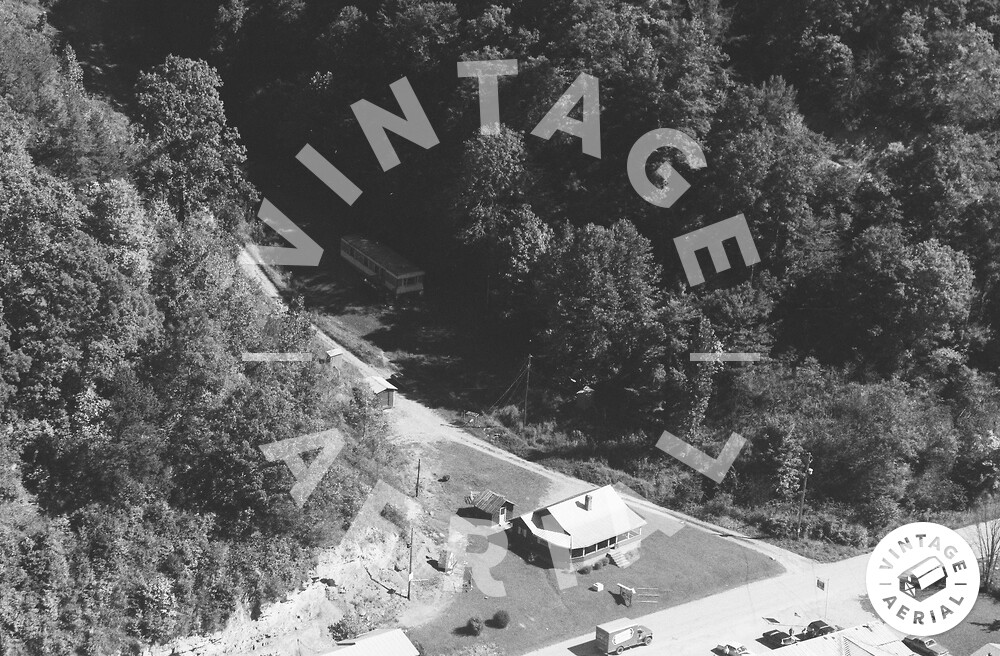 Vintage Aerial Kentucky Knott County 1985 6BKN6