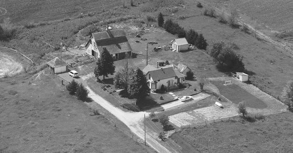 Vintage Aerial photo from 1999 in Pottawattamie County, IA