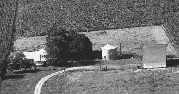 Vintage Aerial photo from 1973 in Montgomery County, IN