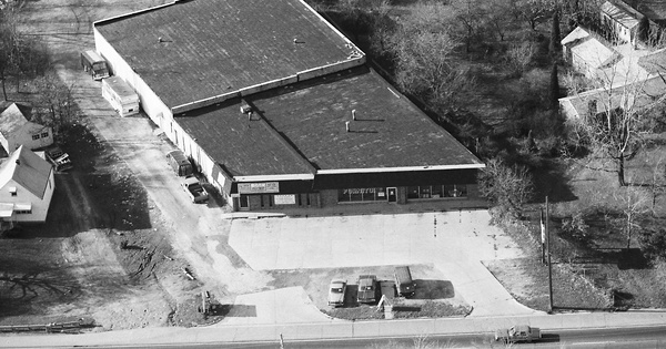 Vintage Aerial photo from 1984 in Wayne County, MI