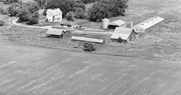 Vintage Aerial photo from 1979 in Big Stone County, MN
