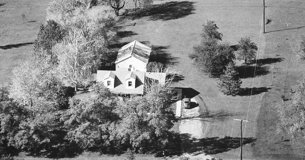 Vintage Aerial photo from 1977 in Washtenaw County, MI