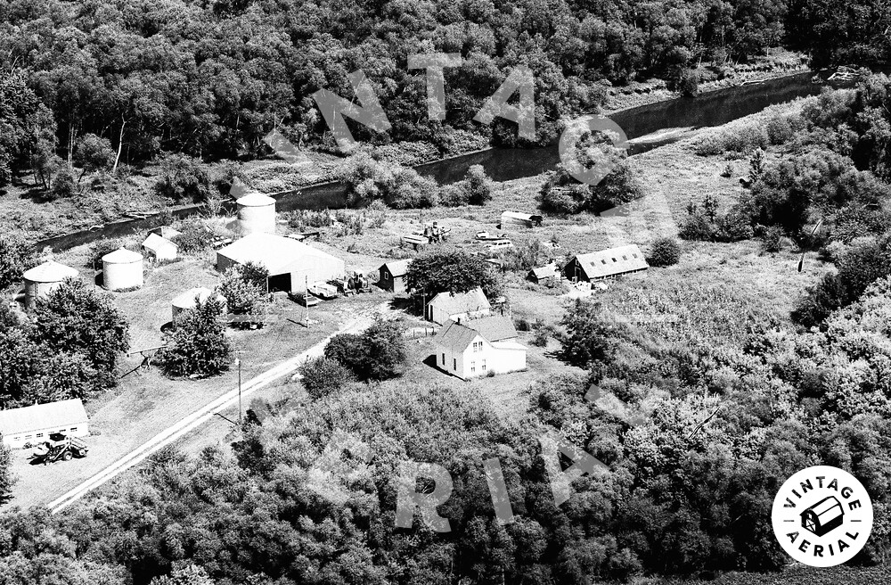 Vintage Aerial Iowa Emmet County 1981 34CEM5