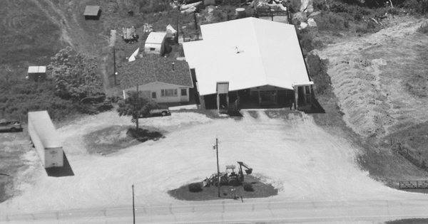 Vintage Aerial photo from 1996 in Kosciusko County, IN