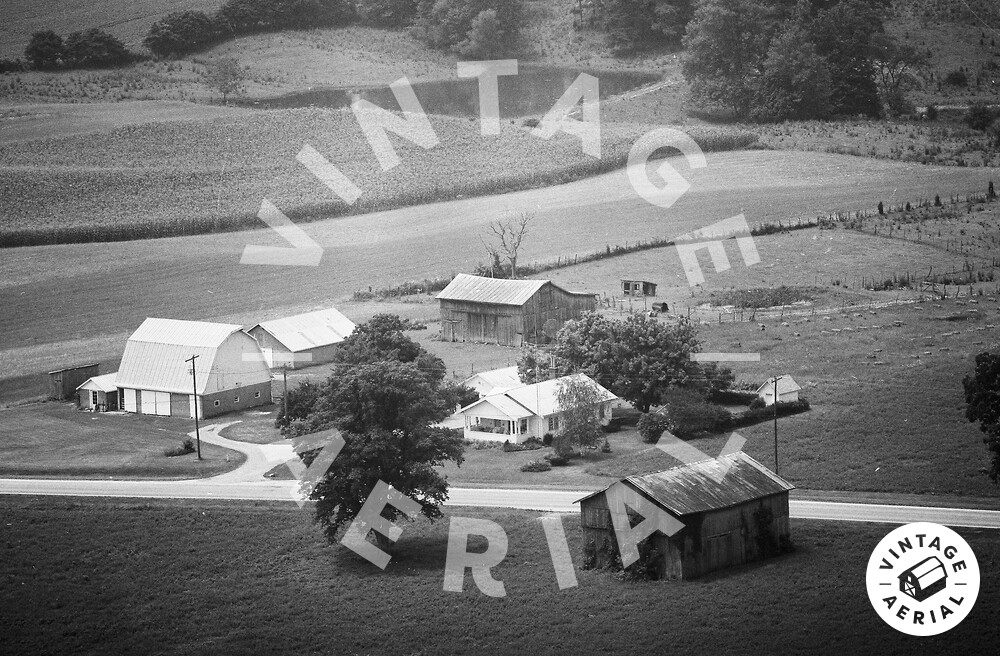 Vintage Aerial Indiana Ripley County 1977 37HRI5