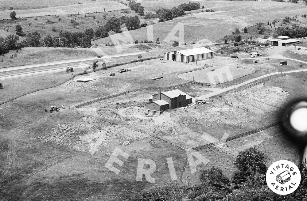 Vintage Aerial Kentucky Grant County 1978 5MGR35