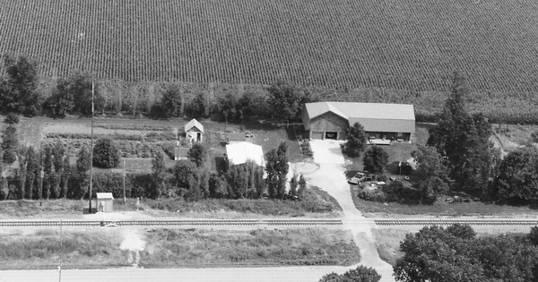 Vintage Aerial photo from 1995 in Monona County, IA